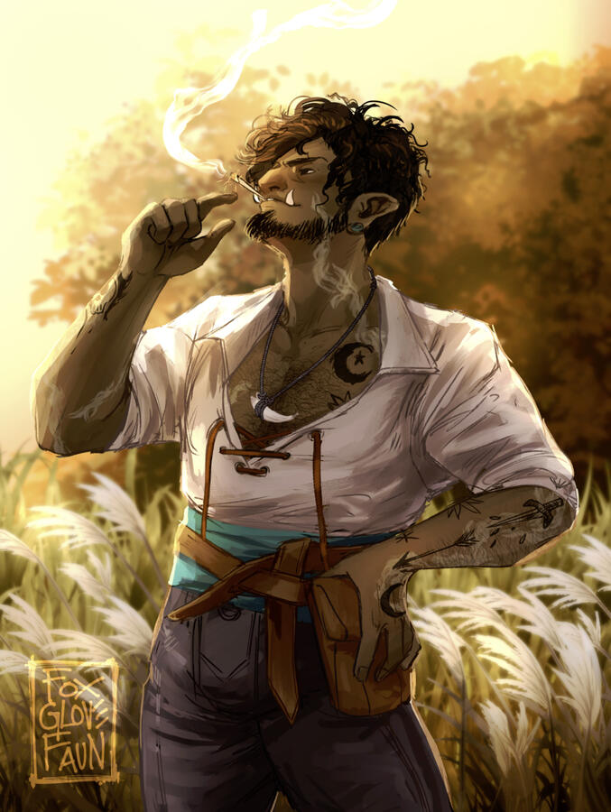 full render half body