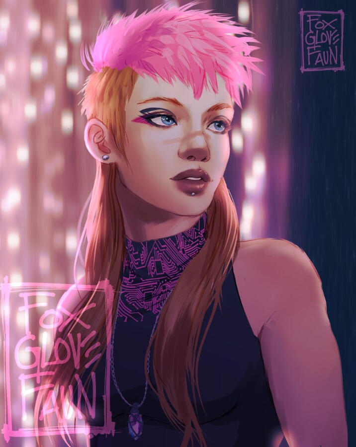 Full Render Bust Portrait